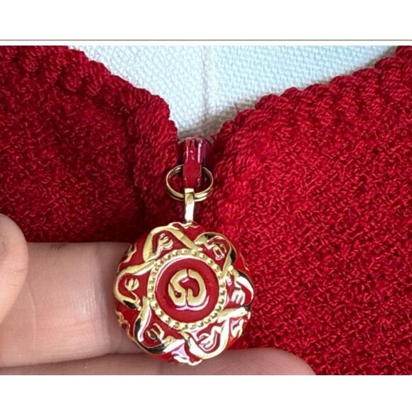 St. John Collection Textured Knit Jacket and Skirt Set.  *note - Picture 8 of 13